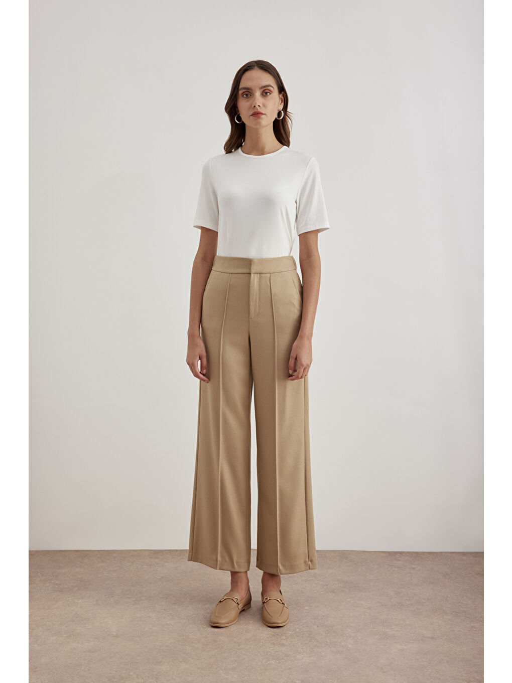 Kahverengi Nervürlü Pantolon