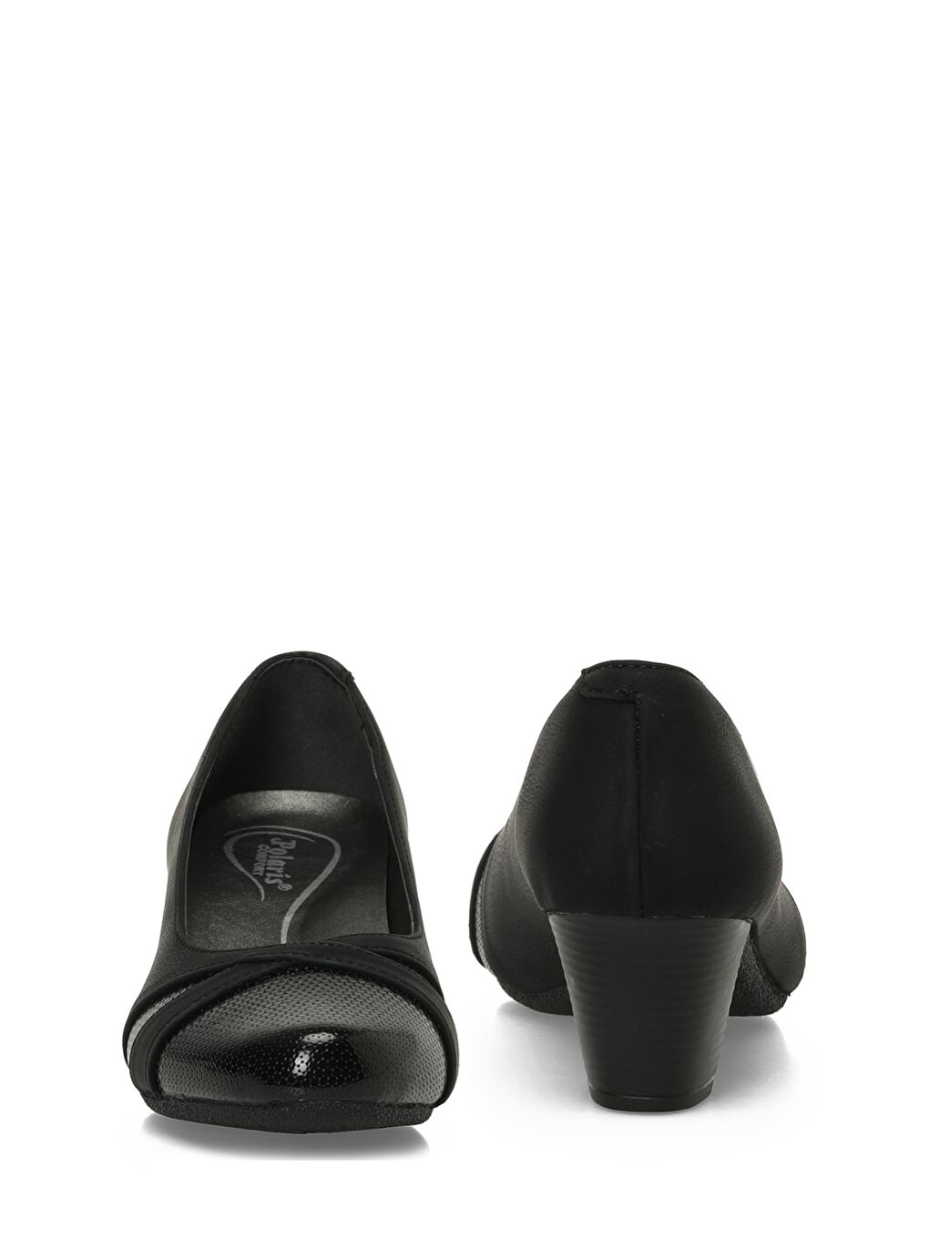 162989.SZ5PR Siyah Kadın Topuklu Ayakkabı-4