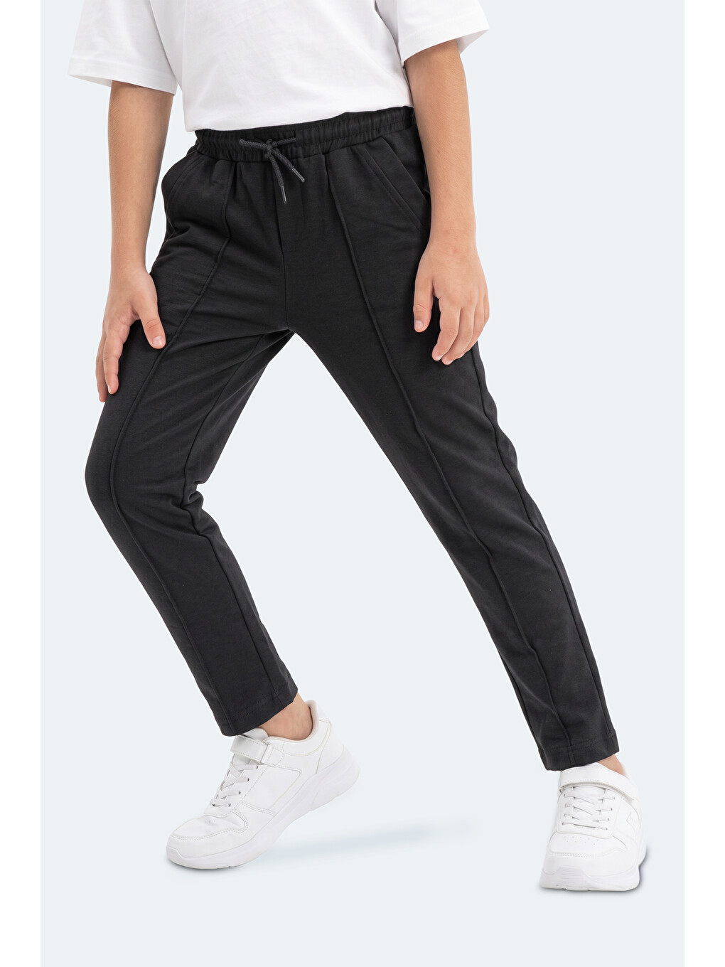 Pıka Unisex Çocuk Siyah Eşofman Altı-5