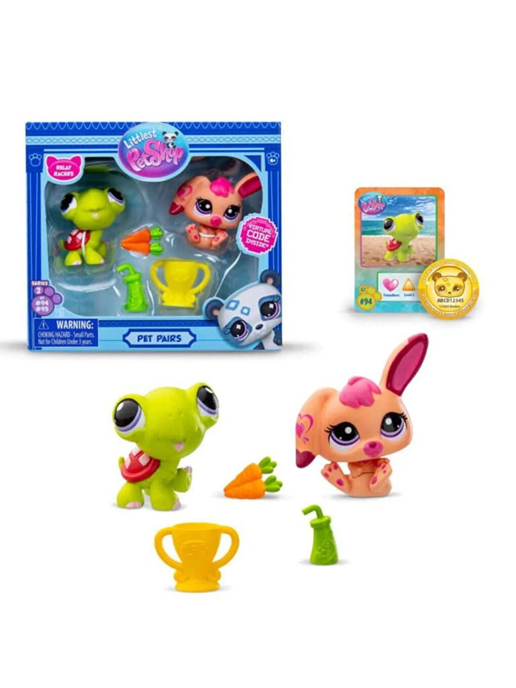 Minişler 2'li Figür Seti Kaplumbağa Ve Tavşan-1