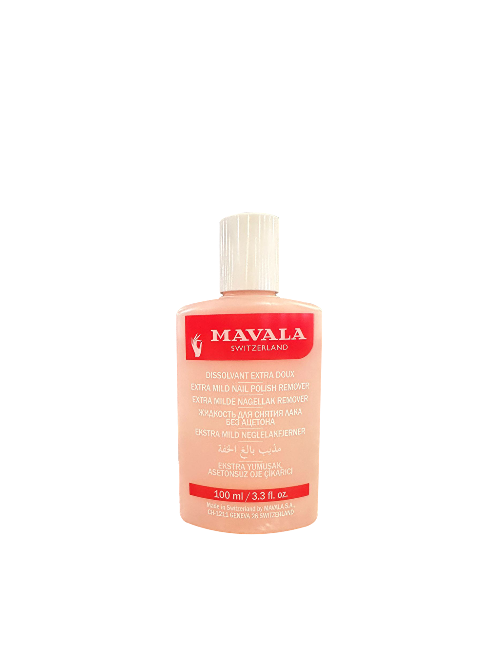 Mavala Karışık Extra Mild Nail Polish Remover - Ekstra Yumuşak Asentonsuz Oje Çıkarıcı 100ml