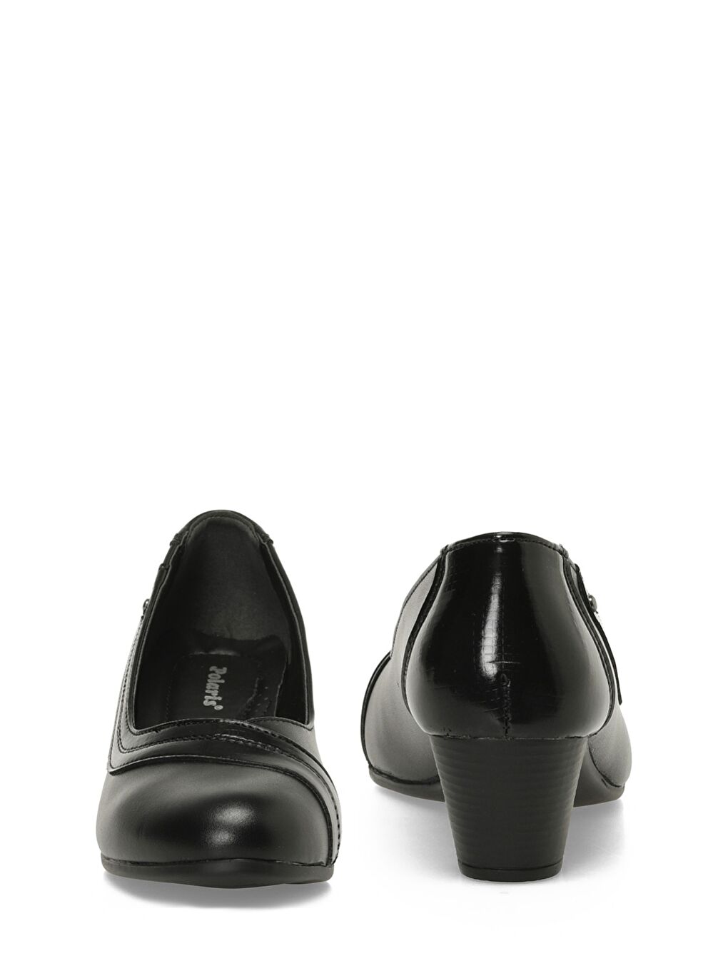 165050.Z5PR Siyah Kadın Topuklu Ayakkabı-4