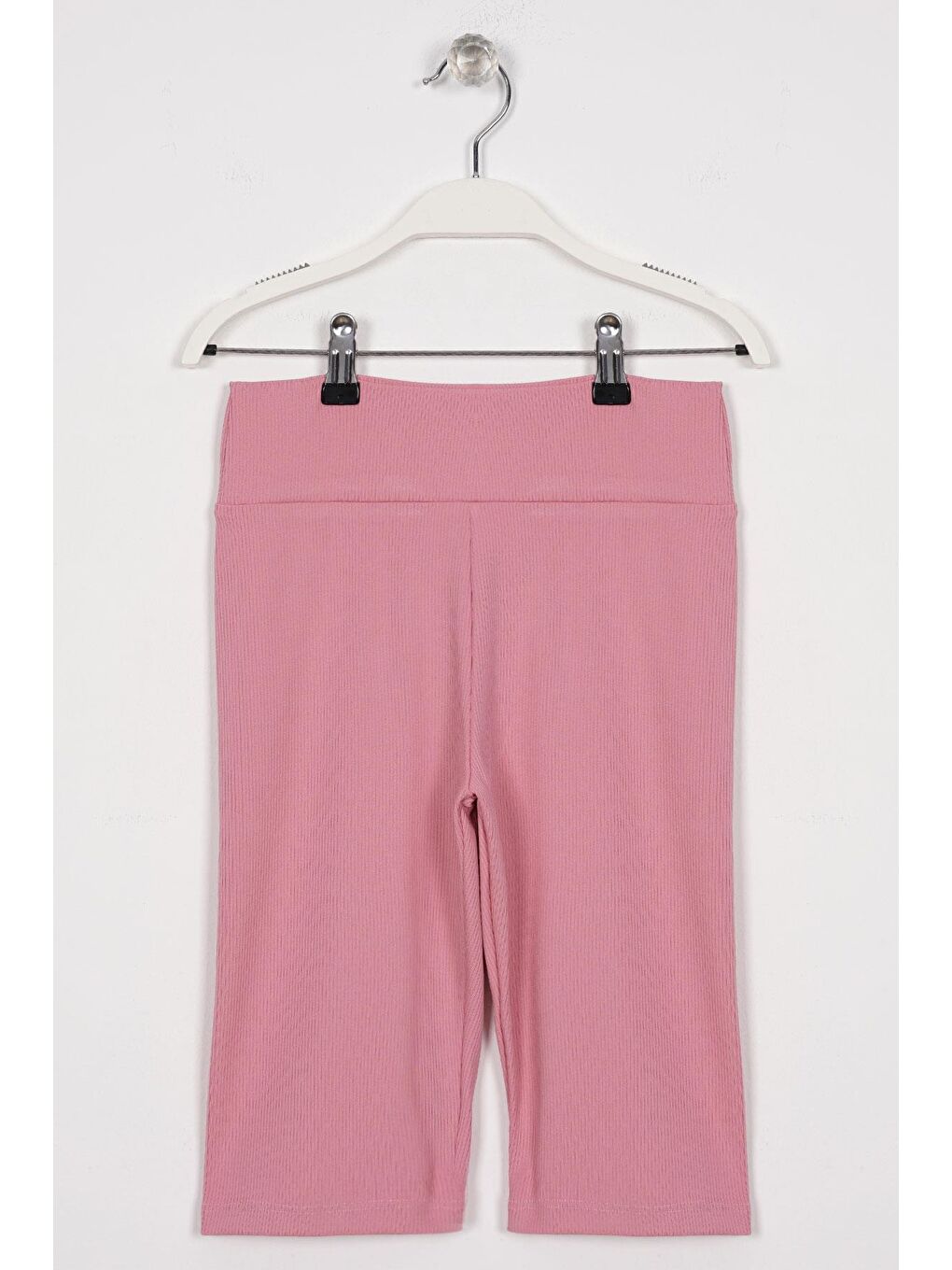 Fitilli Pembe Renk Kız Çocuk Tayt-2