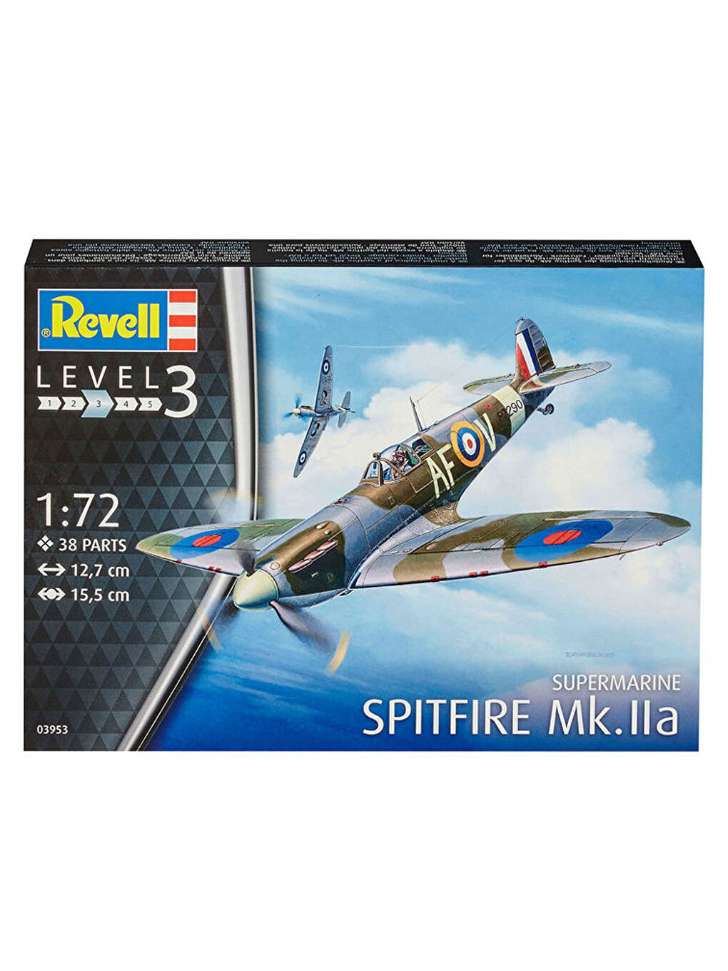 Revell Renksiz Maket 1:72 Spitfire MK IIA 03953 - 3