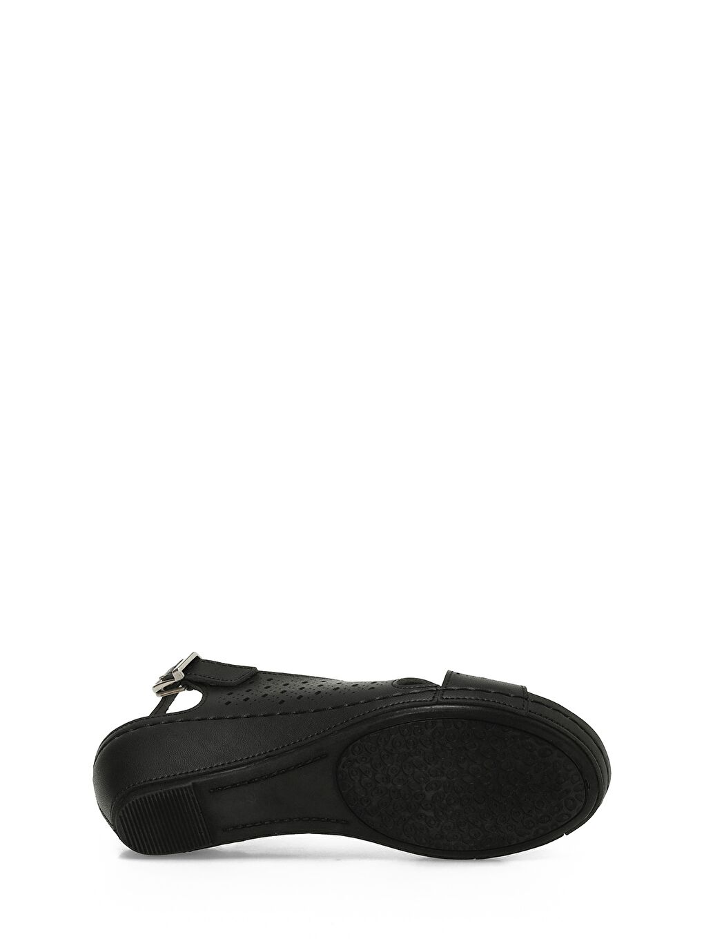 162751.Z5FX Siyah Kadın Düz Sandalet-5