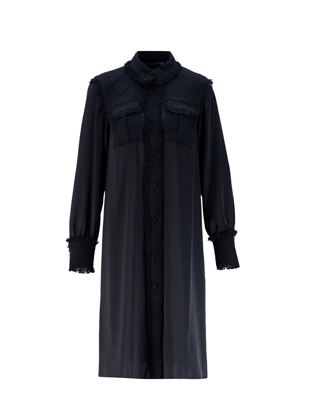ARMİNE Tüvit Mix Tunik 24K4400 Siyah - 5