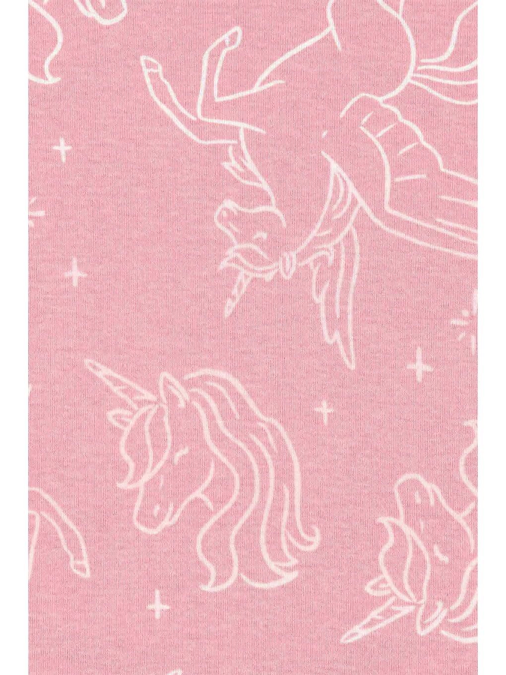 Karışık Kız Çocuk Pijama Set 4'lü Paket-2