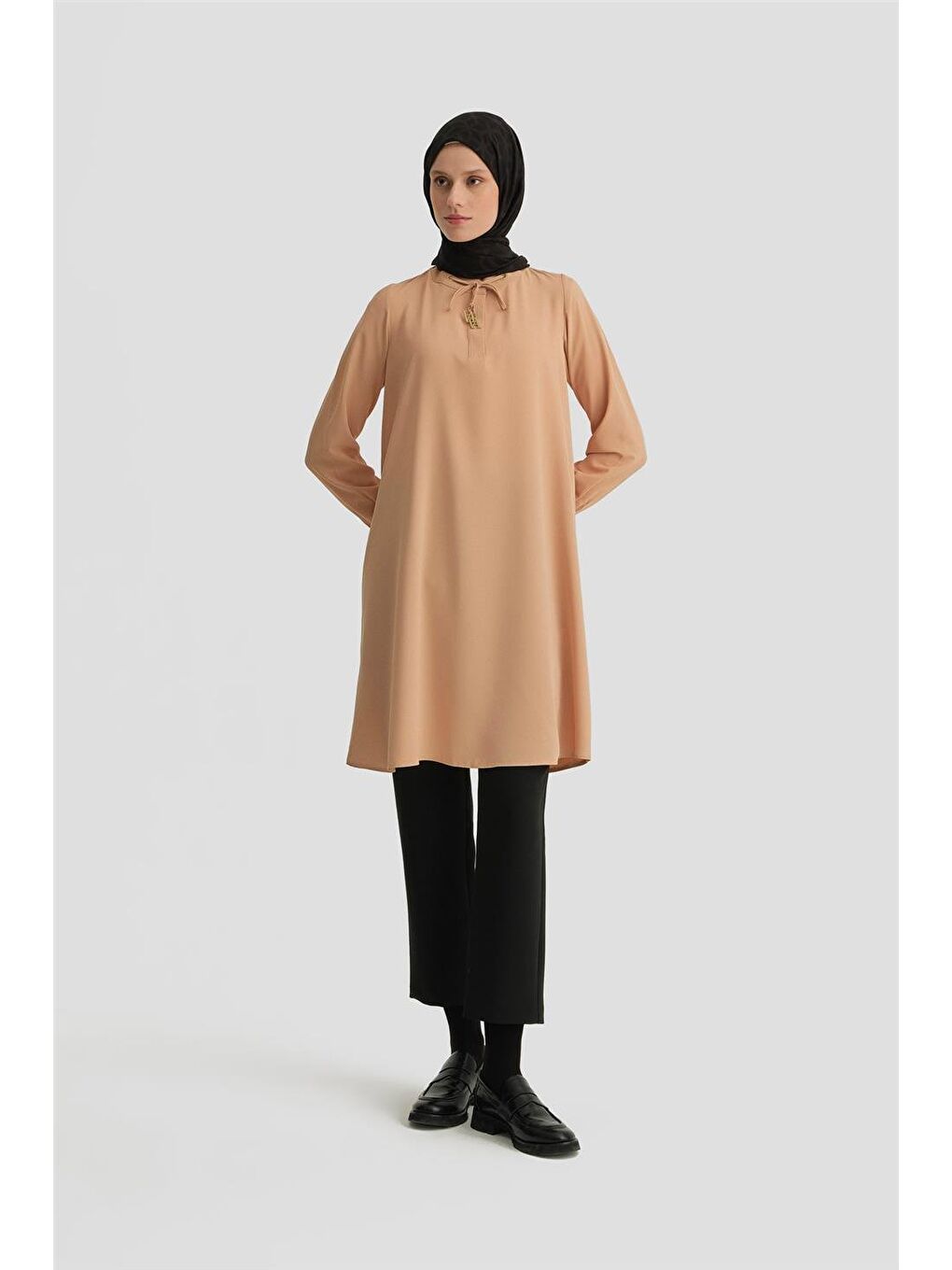 Kahverengi Tunik Ort4202 Bisküvi-1
