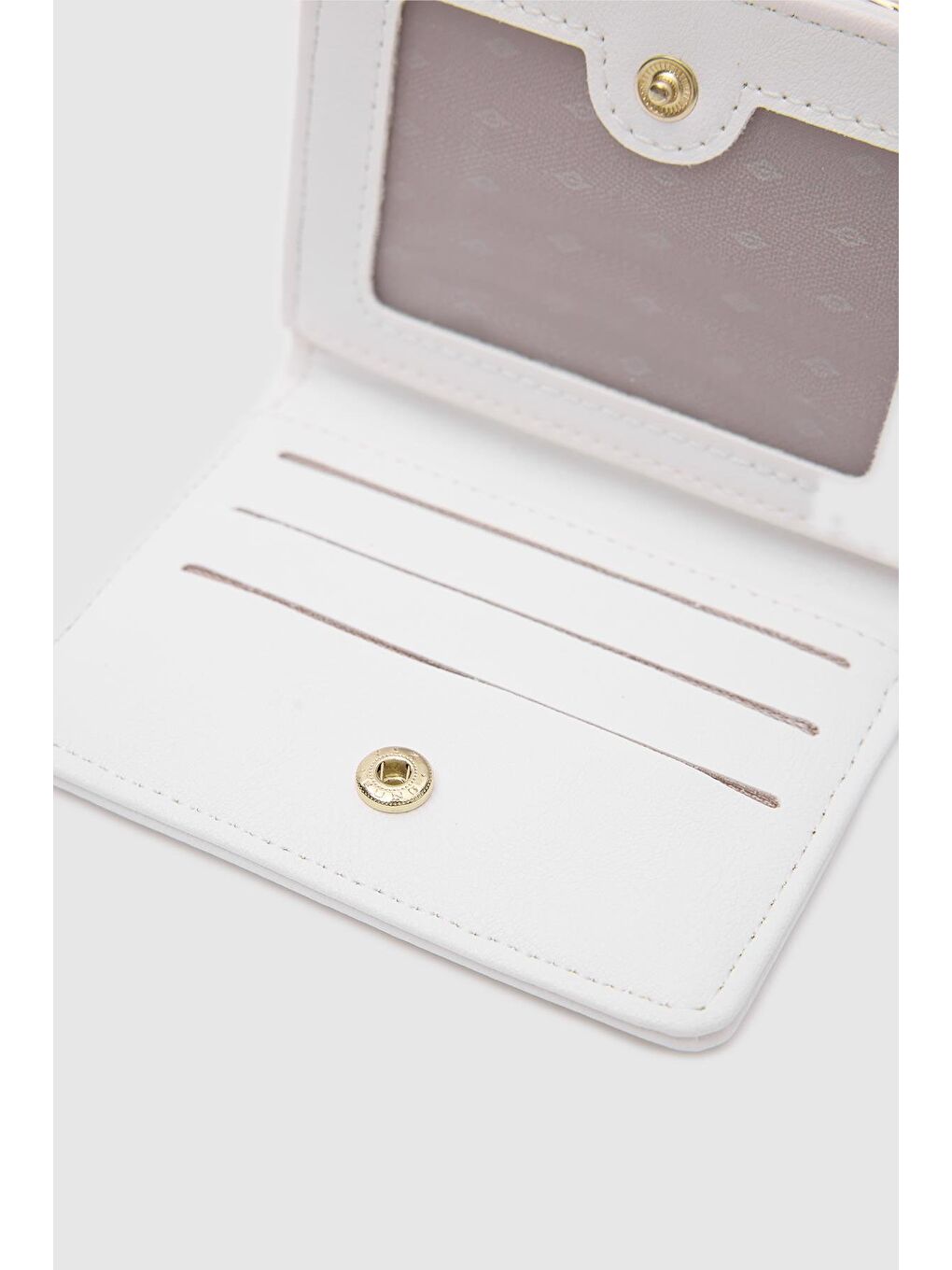 Daisy İncili Burslu Cüzdan Beyaz-5