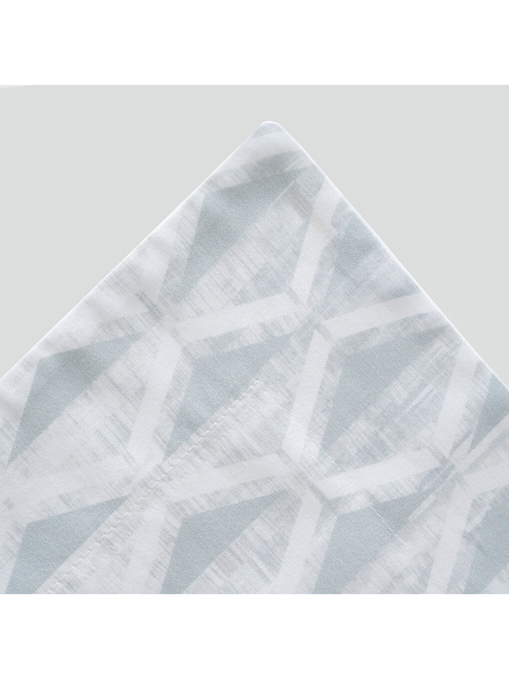 Turkuaz Tria Tek Kişilik Nevresim Takımı %100 Pamuk 210 TC 83 Tel Saten Digital Baskılı Mint 160x220 Cm-2