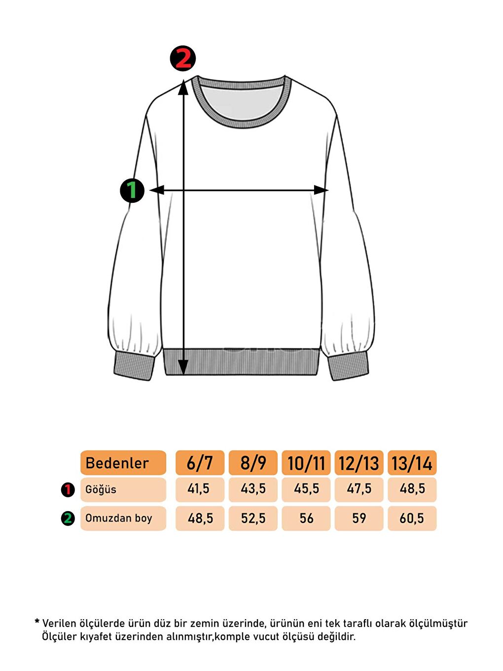 Gri Kız Çocuk Lıttle One Baskılı Sweatshirt-1