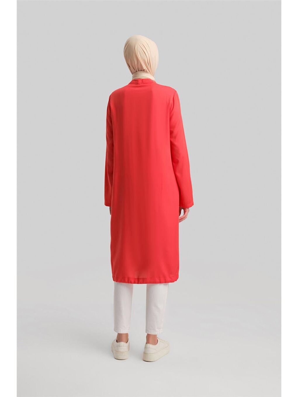 Kırmızı Tunik Ort4217 Kiraz-5