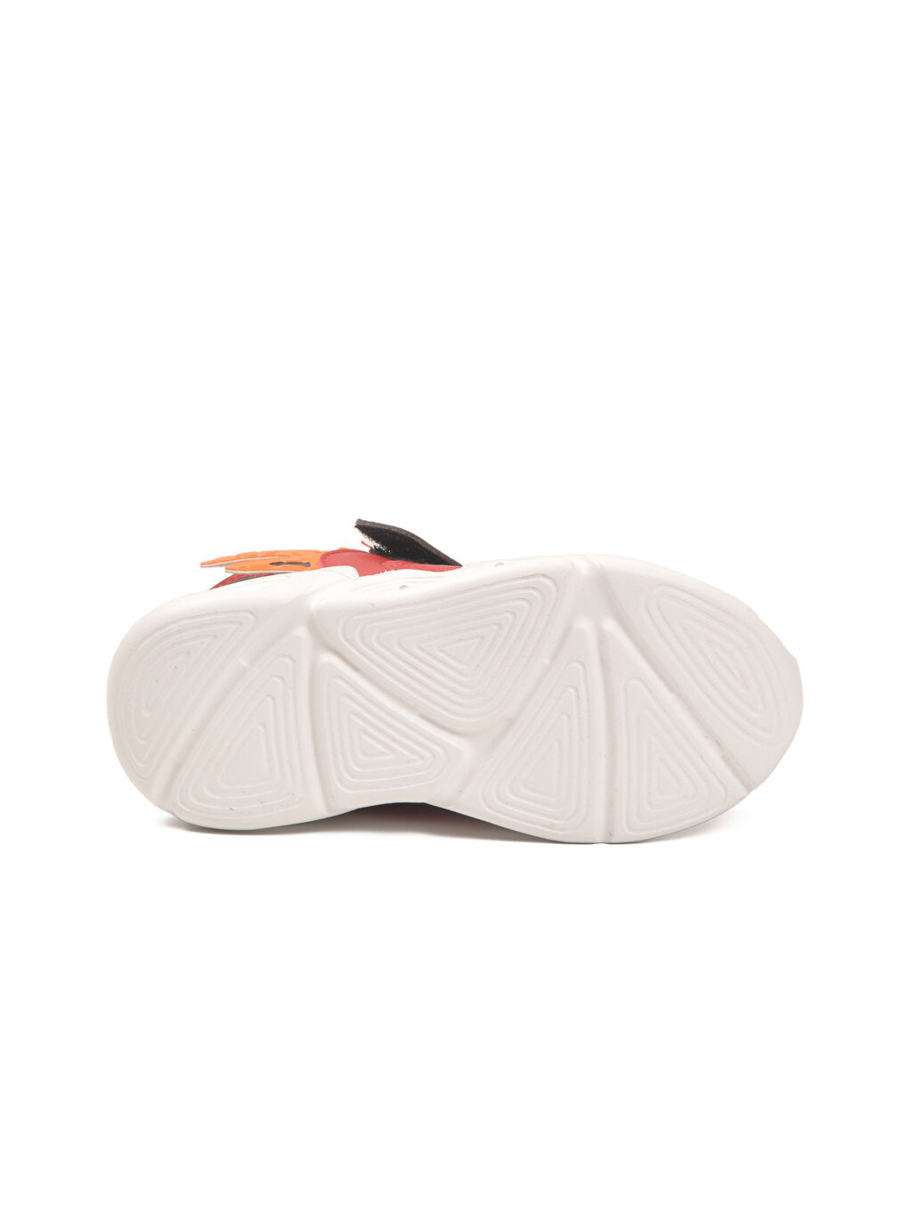 Kırmızı Cırtlı Işıklı Erkek Çocuk Spor Ayakkabı Stego P-4