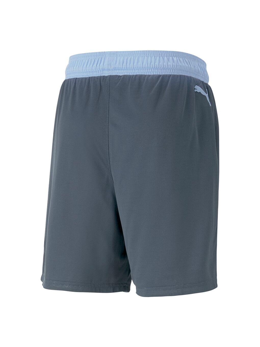 Flare Erkek Mavi Şort-3