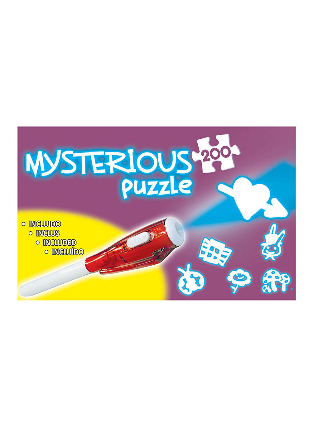 Çocuk Puzzle 200 Bosque Magico Mys 18612-1