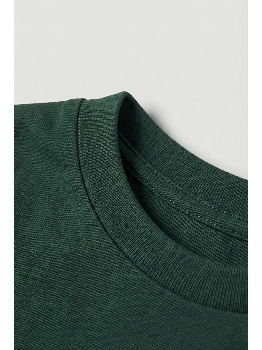 Çocuk Pamuklu Koyu Yeşil Limon Baskılı T-Shirt Şort Takım - Yazlık Spor Kombin-3