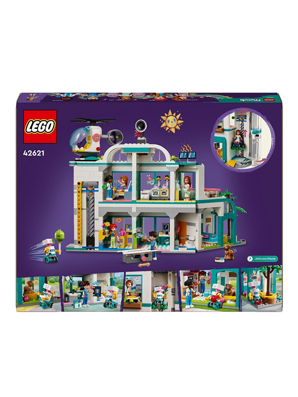 Lego Friends Heartlake City Hastanesi 42621 - 2