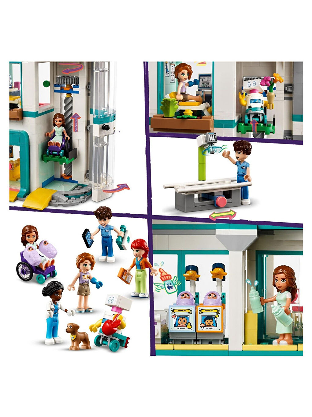 Lego Friends Heartlake City Hastanesi 42621 - 3