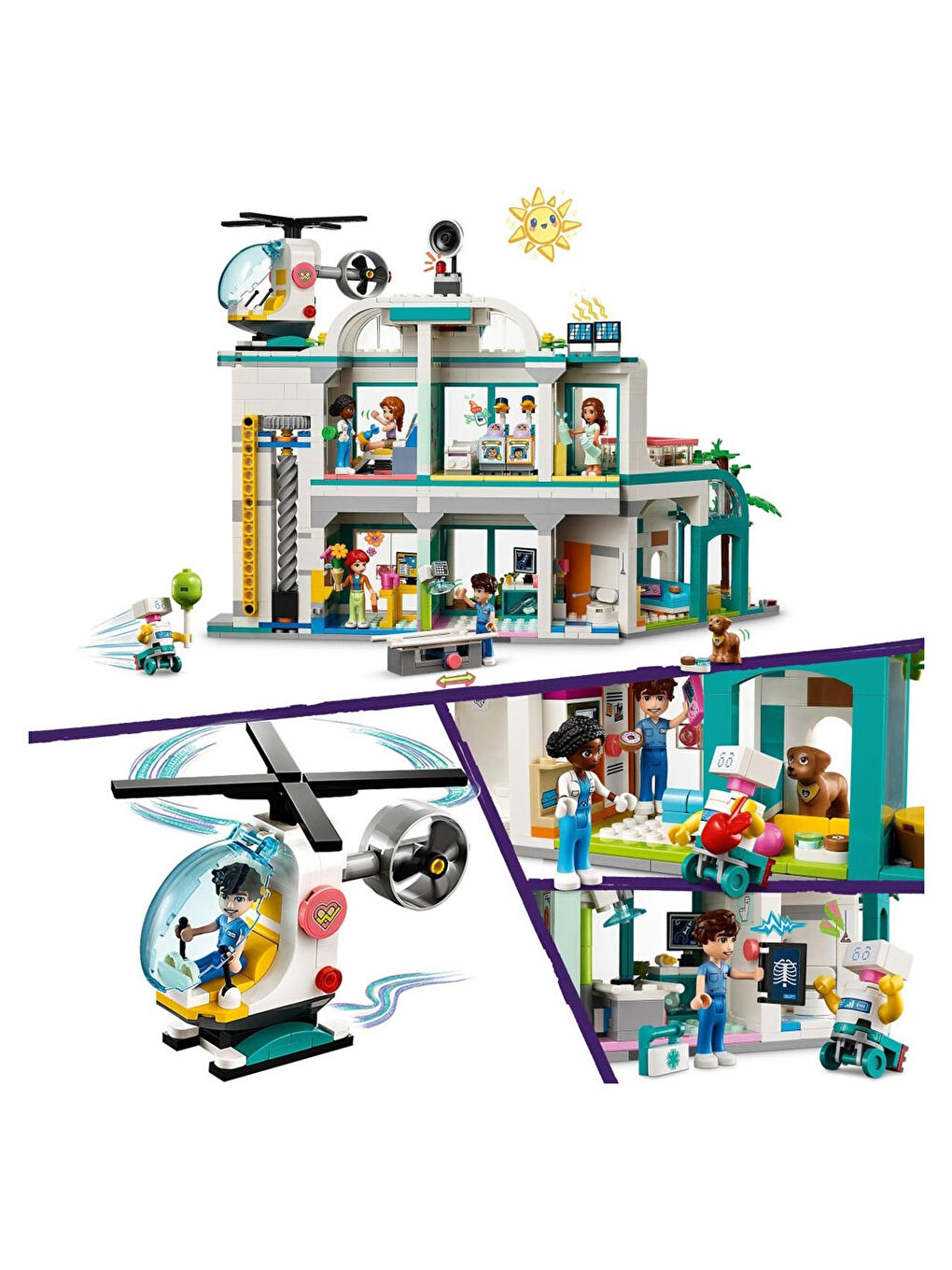 Lego Friends Heartlake City Hastanesi 42621 - 4