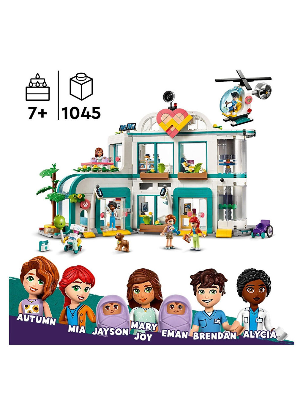 Lego Friends Heartlake City Hastanesi 42621 - 5