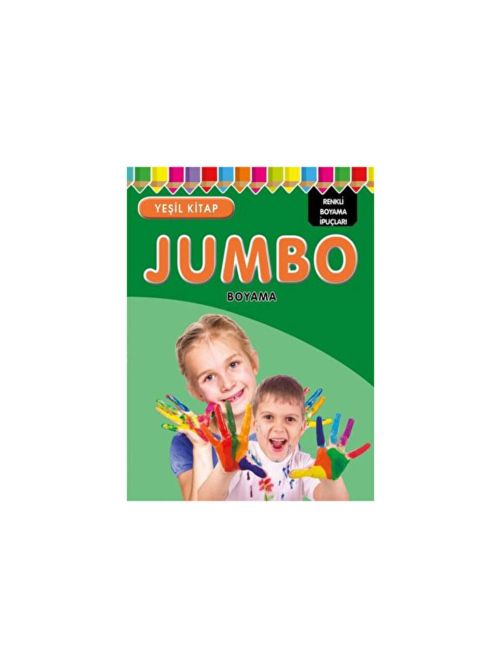 Jumbo Boyama Yeşil Kitap