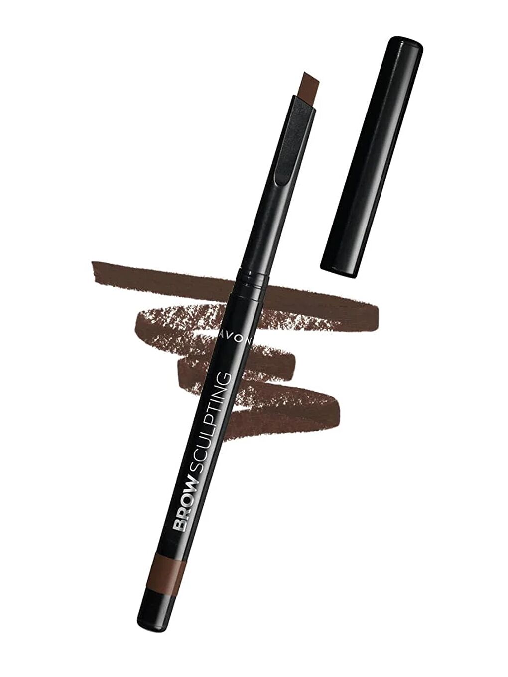 AVON Renksiz Brown Sculpting Kaş Belirginleştirici Açılı Uçlu Kalem Brunette