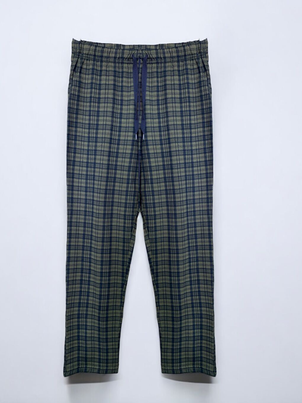 Formo Erkek Yeşil Ekose %100 Pamuk Yüksek Kalite Rahat Pijama Altı