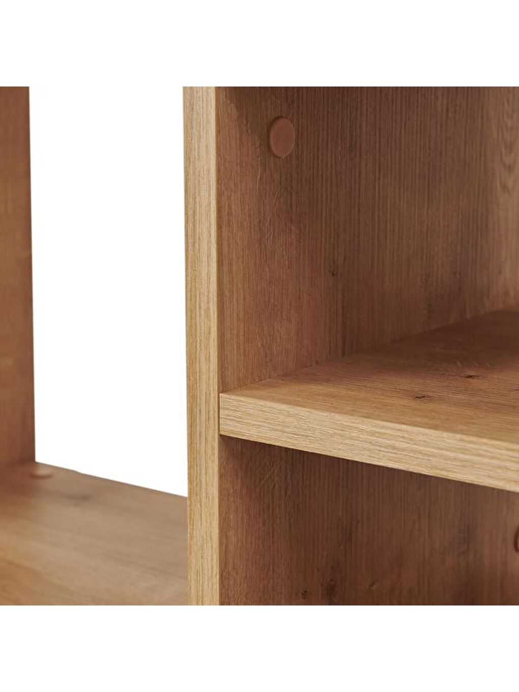 Kahverengi Julia Kitaplık - Safir Meşe / Antrasit-7