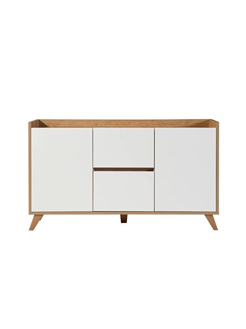 Kahverengi Vera Konsol - Beyaz / Sepet - 140 cm