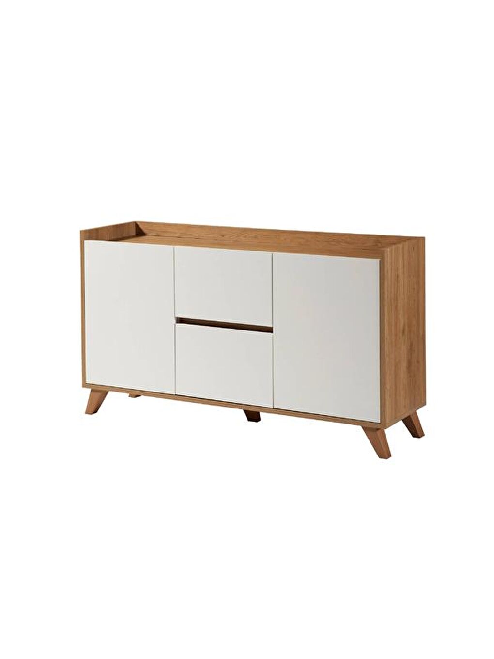 Kahverengi Vera Konsol - Beyaz / Sepet - 140 cm-2