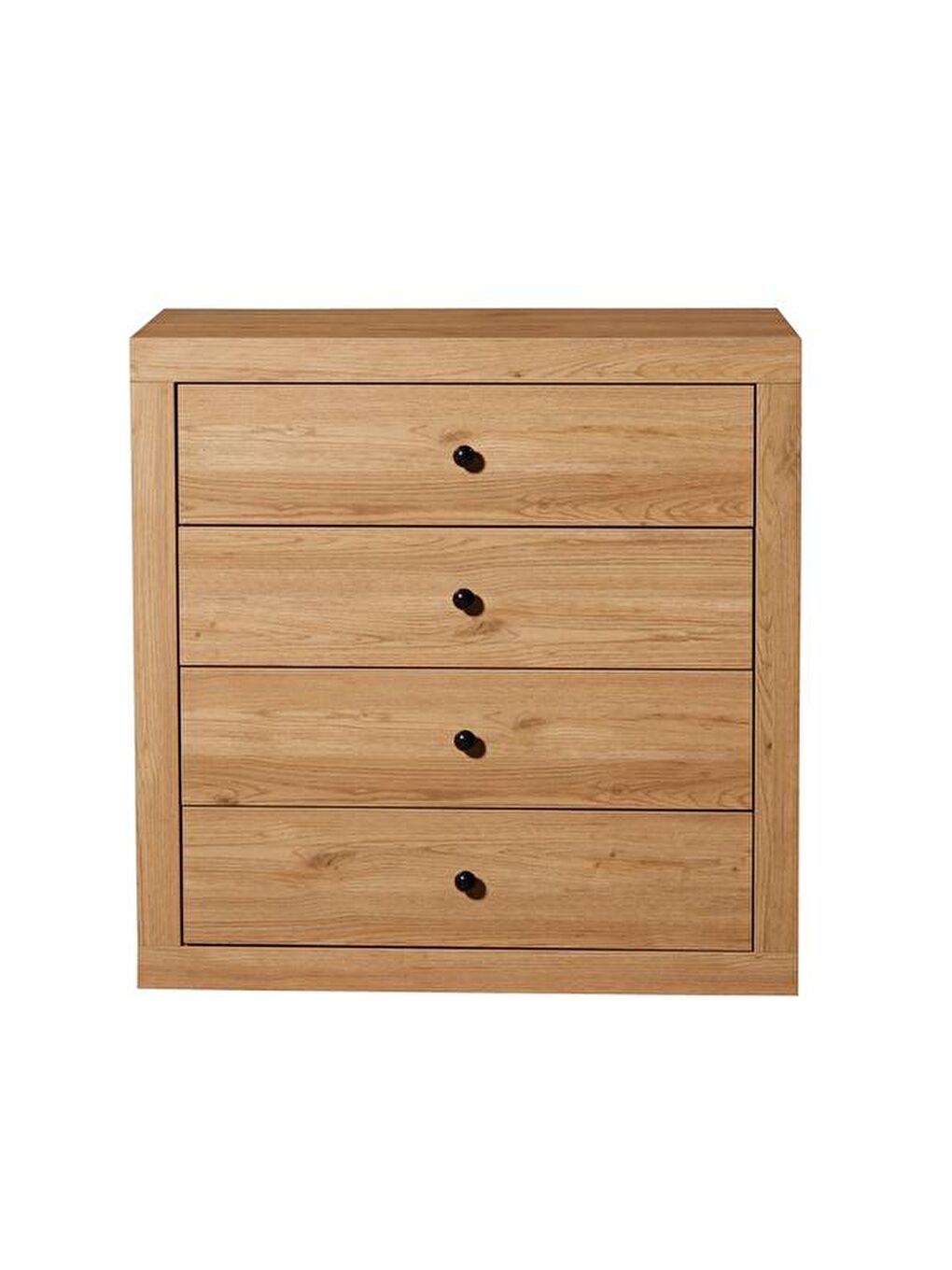 Kahverengi Plus 4 Çekmeceli Şifonyer - Sepet