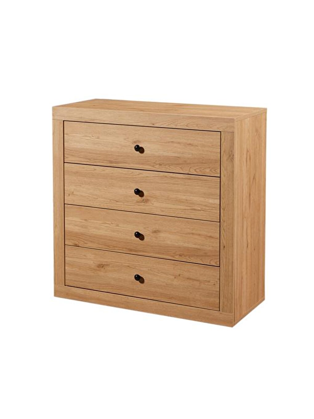 Kahverengi Plus 4 Çekmeceli Şifonyer - Sepet-2