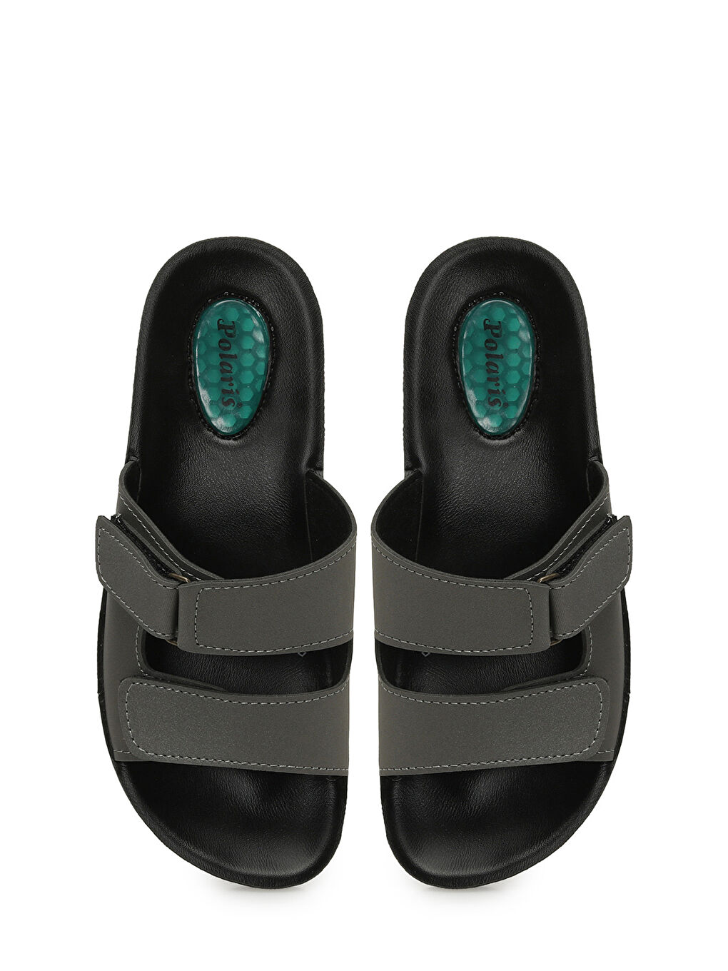 Gri 607015.Z5PR Antrasit Kadın Terlik-3