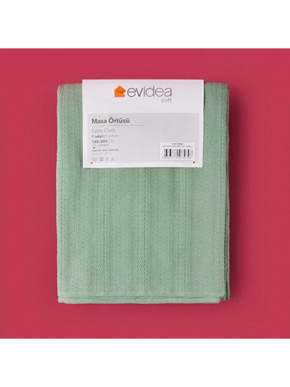 Soft Granny Masa Örtüsü - Yeşil - 140x200 cm-2