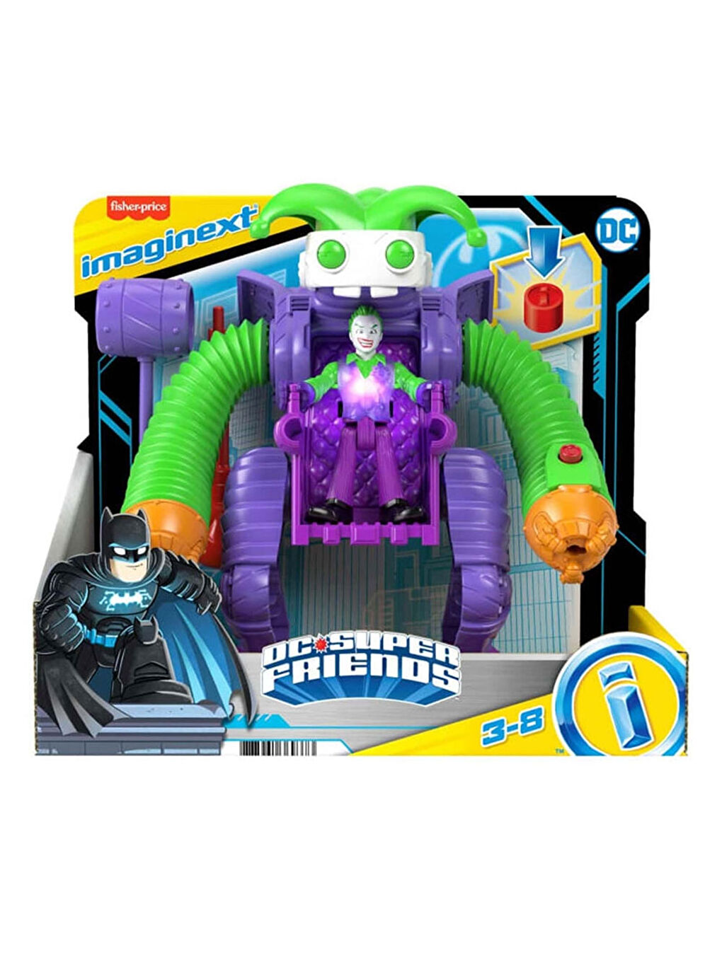 Imaginext Renksiz DC Super Friends Özel Araçlar M5649-HGX80