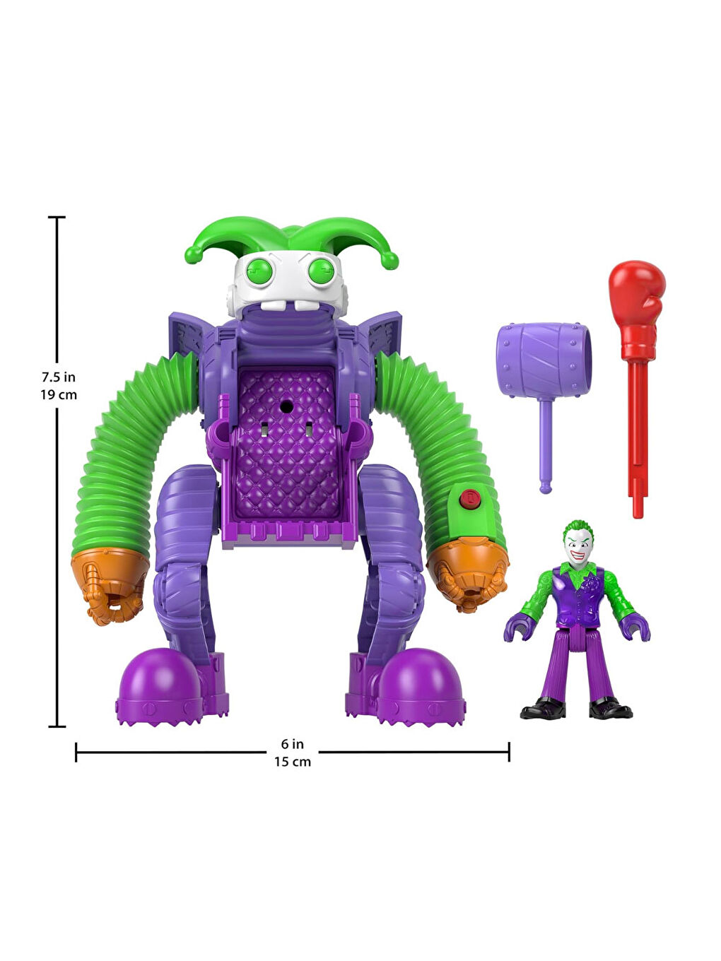 Imaginext Renksiz DC Super Friends Özel Araçlar M5649-HGX80 - 2