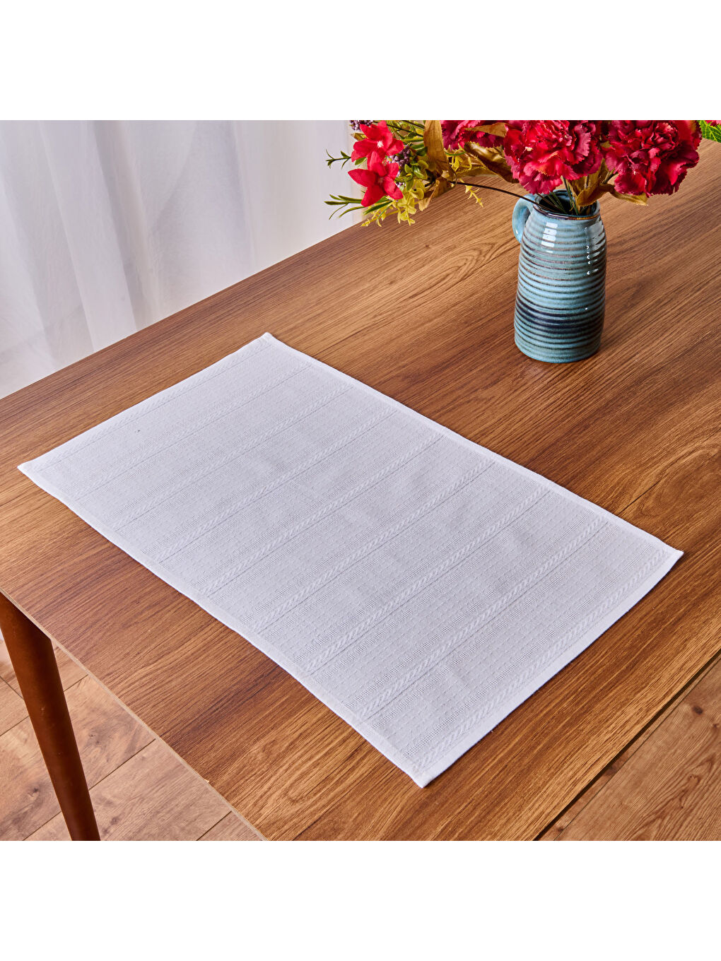 Soft Granny 2'li Amerikan Servis - Beyaz - 30x50 cm-3