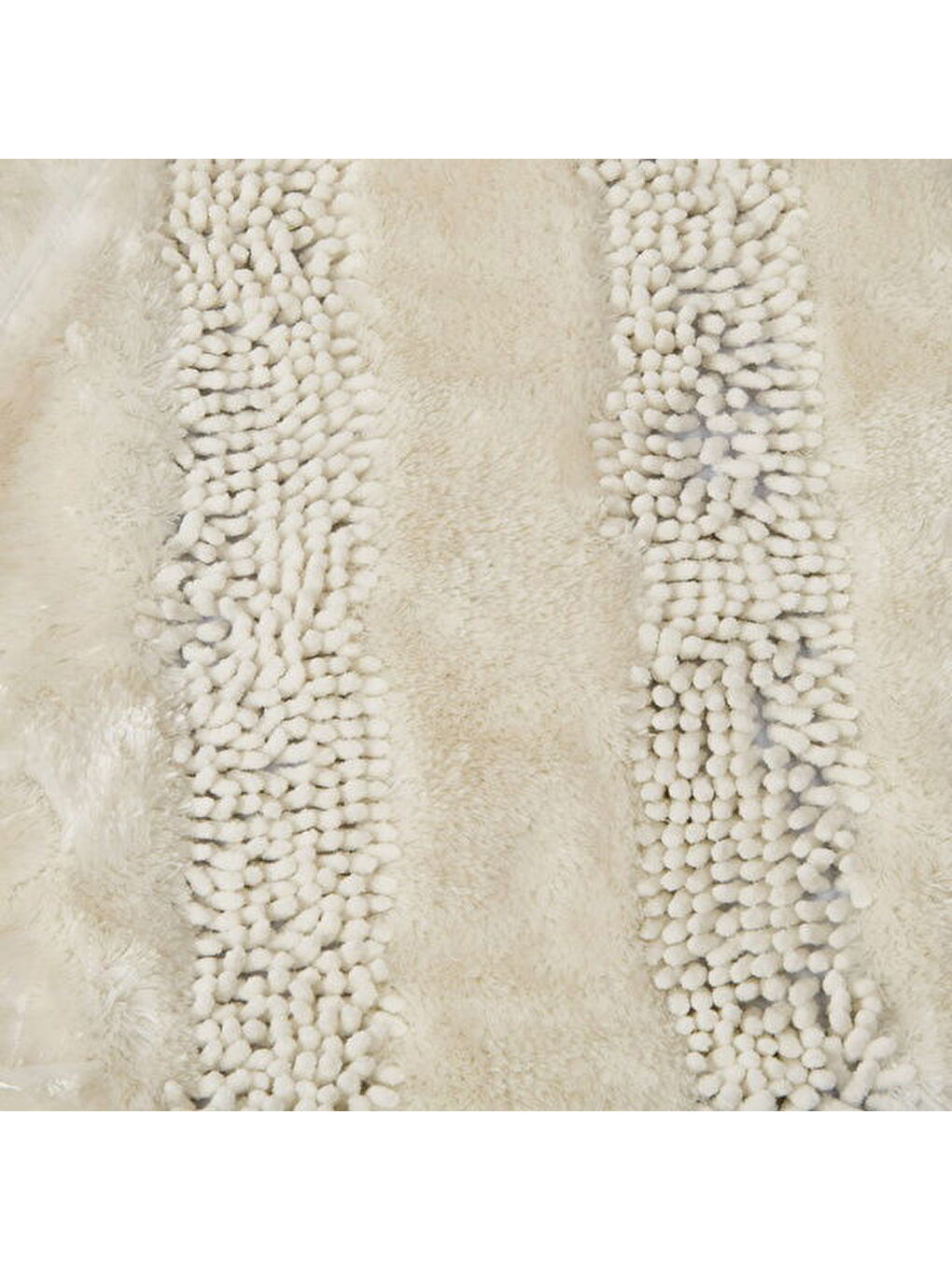 Ekru Soft Line 2'li Banyo Paspası - Krem - 60x90 cm + 45x60 cm-3