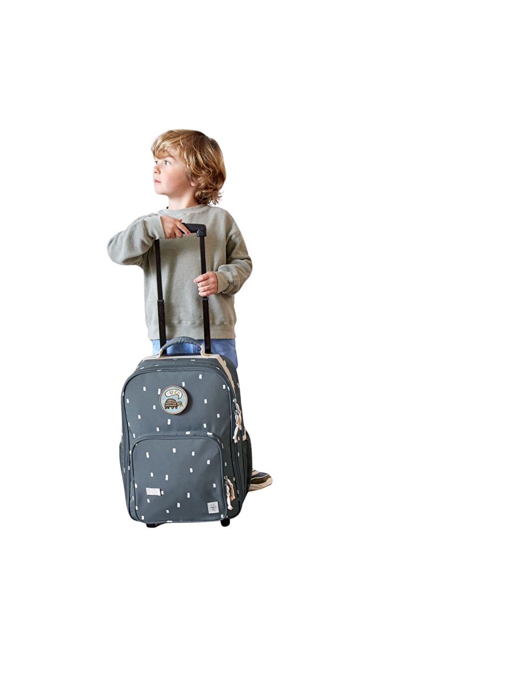 Mavi Happy Prints Çekçekli Çanta Midnight Blue-9