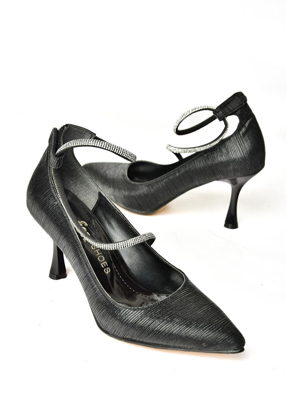 S2460697 Siyah Kadın Topuklu Ayakkabı-2