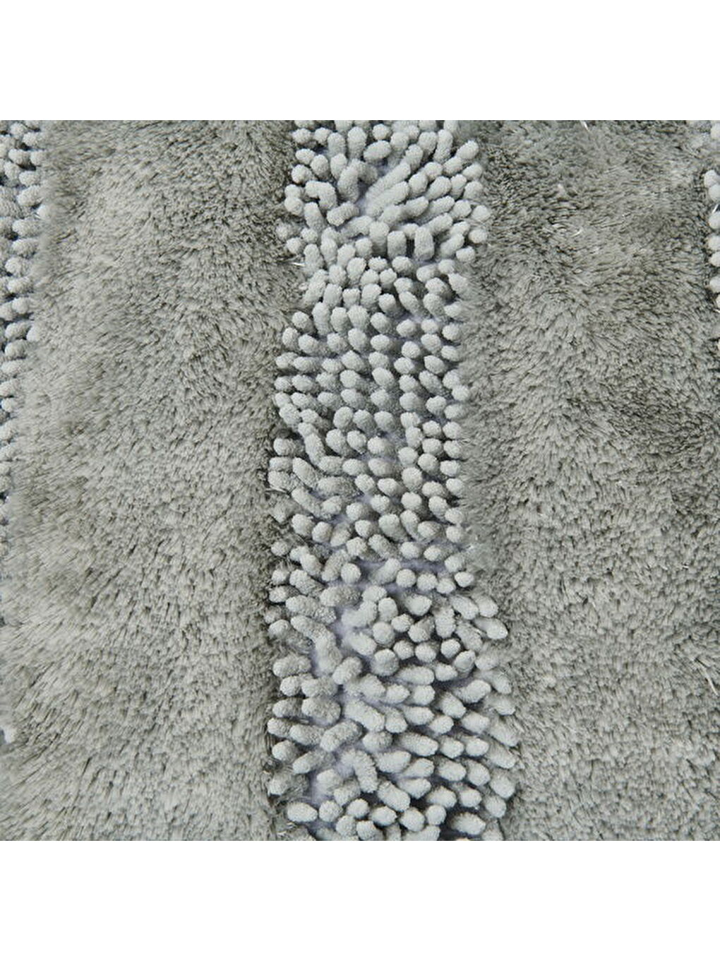 Soft Line 2'li Banyo Paspası - Gri - 60x90 cm + 45x60 cm-3