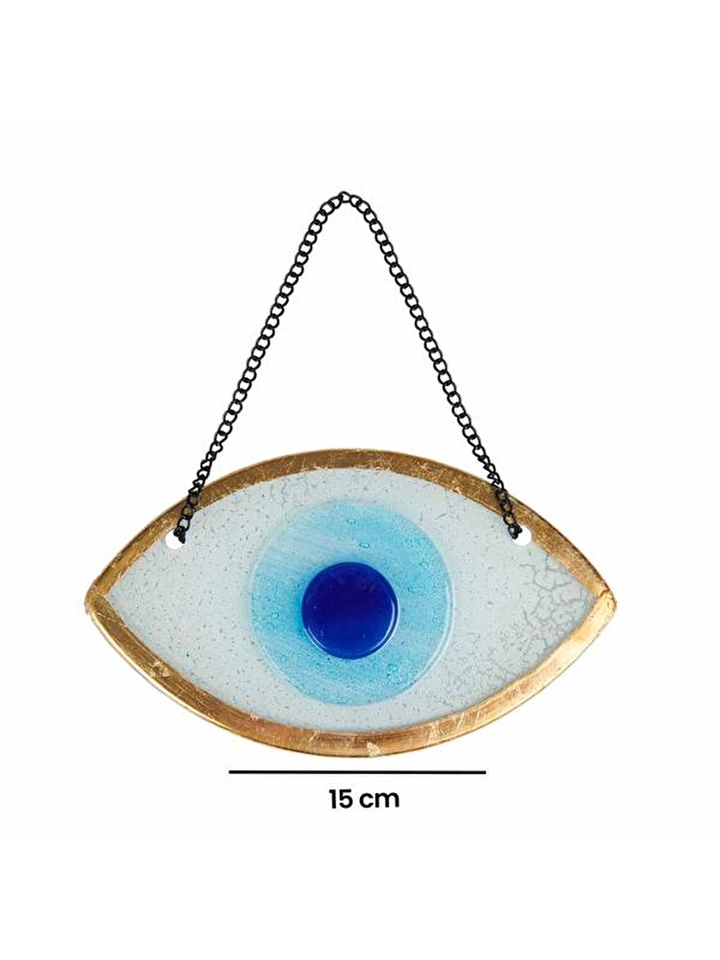 Beyaz Göz Nazarlık 15 cm-4