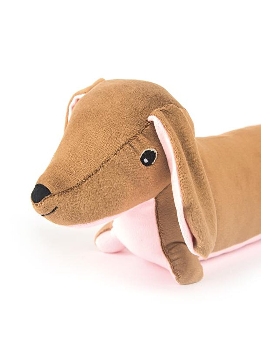 Soft Köpek Figürlü Yastık - Kahverengi - 38x15 cm-3