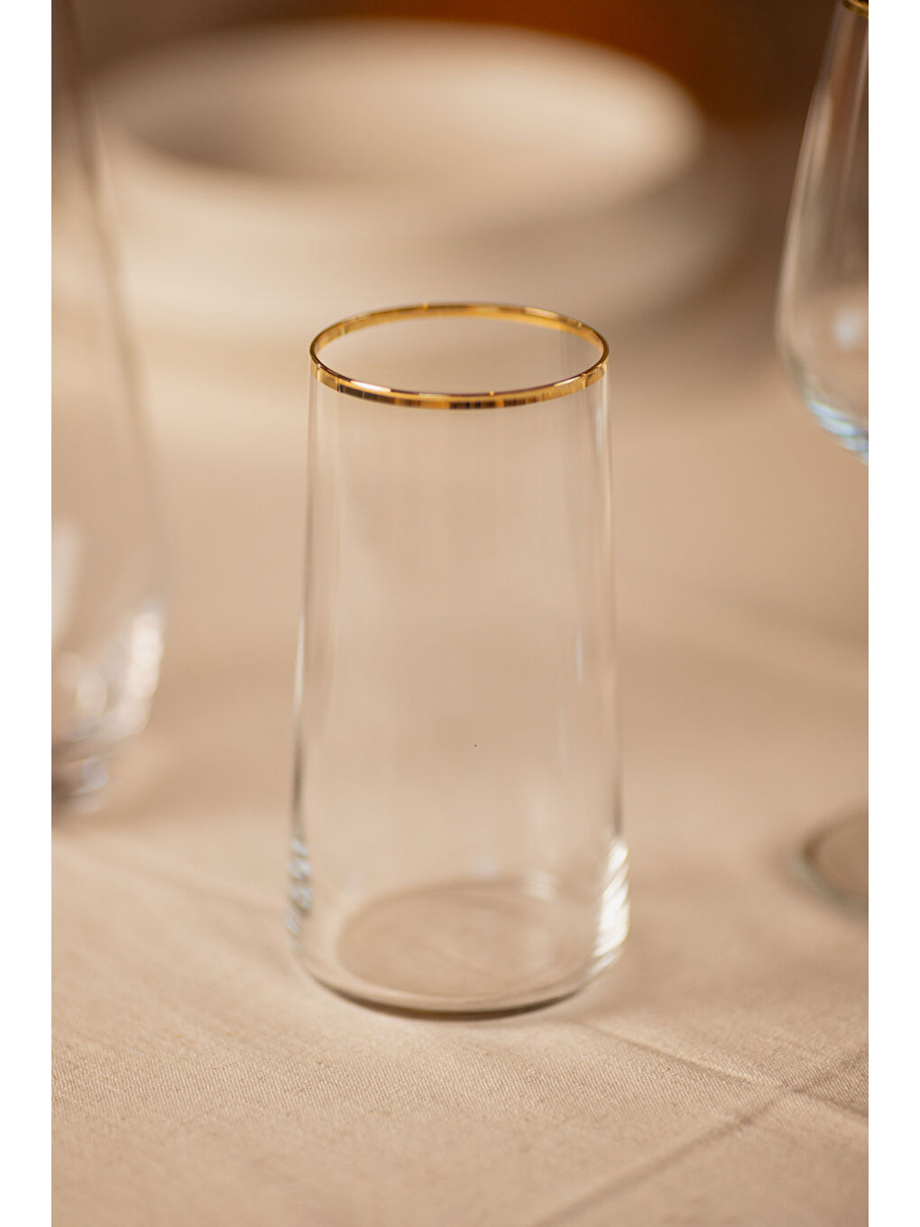 Renksiz Avantgarde Gold 6'lı Meşrubat Bardağı Seti 540 cc