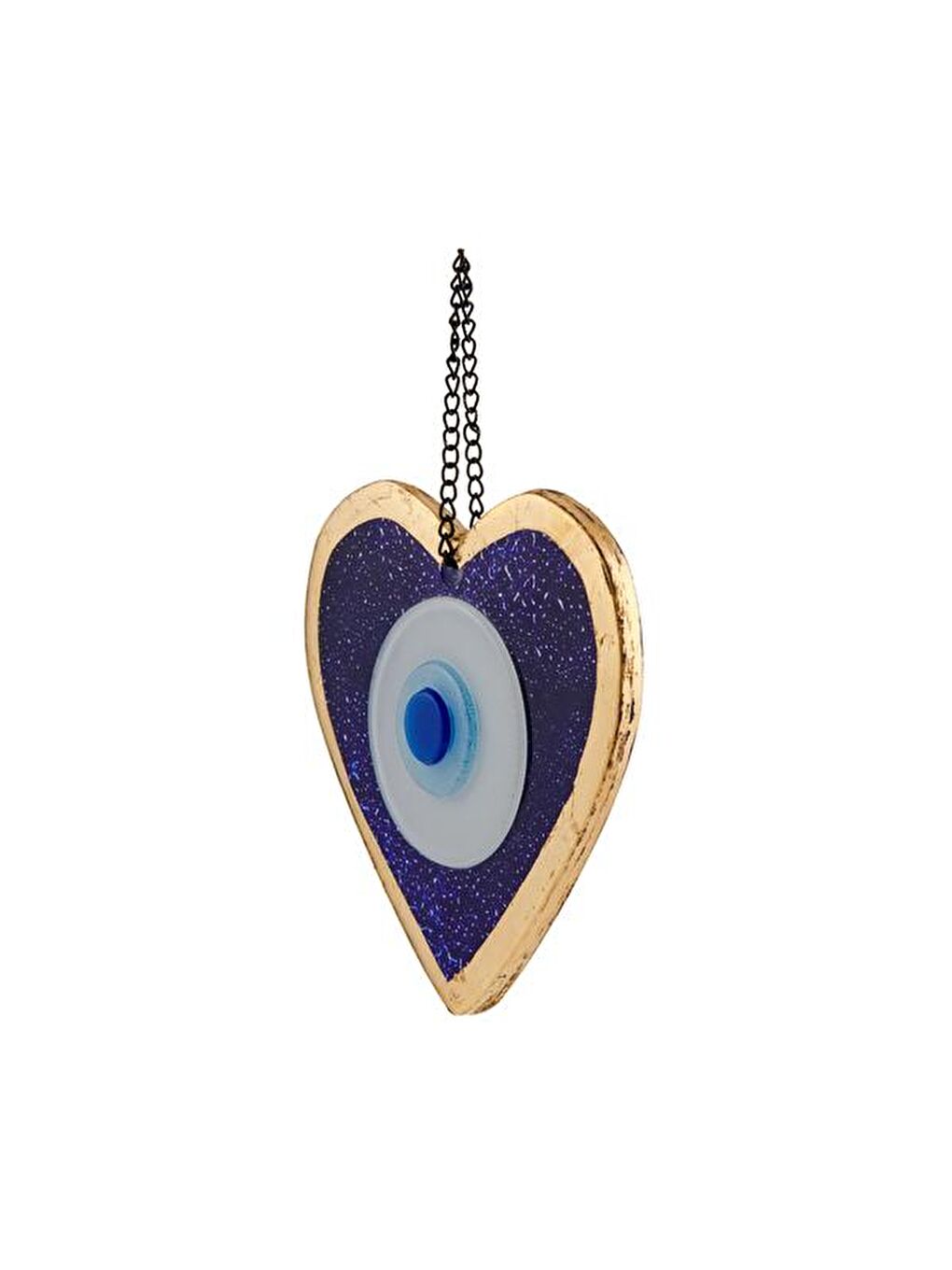 Mavi Kalp Nazarlık 12 cm-1