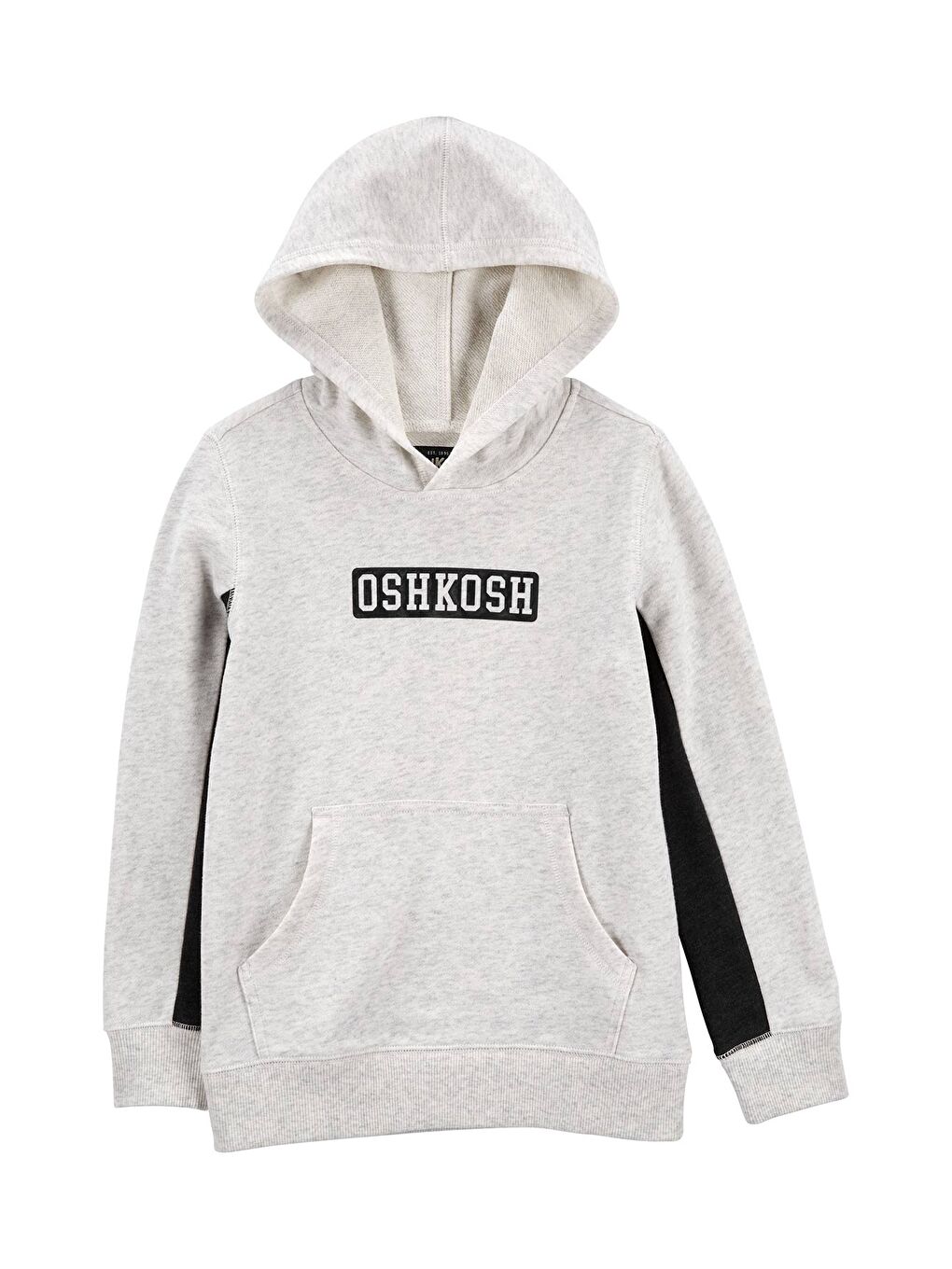 Oshkosh Gri Erkek Çocuk Kapüşonlu Sweatshirt Gri - 1