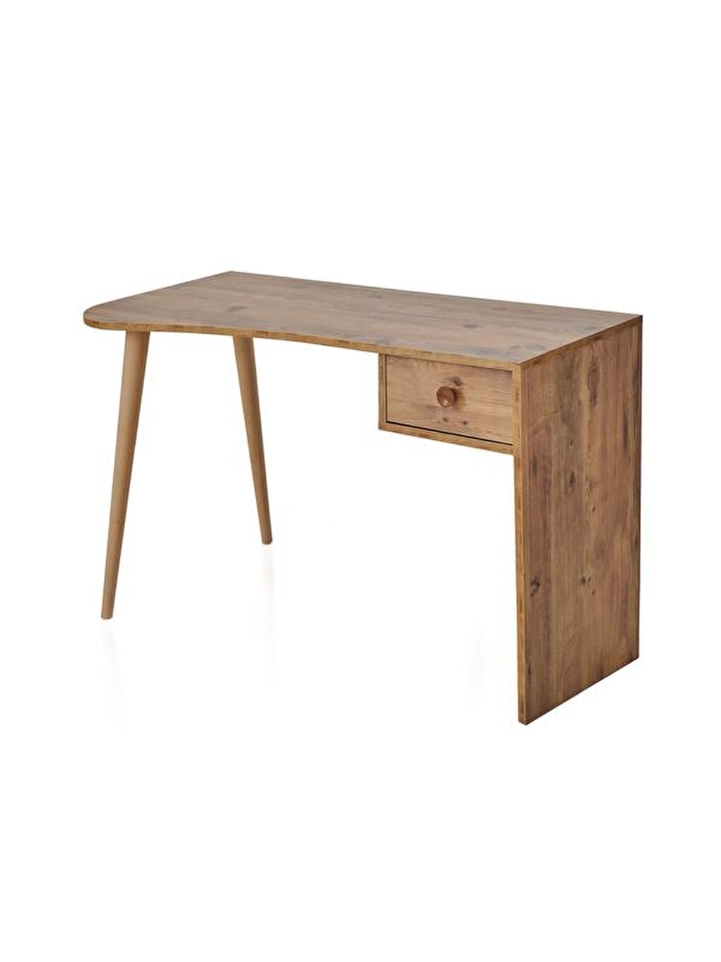 Kahverengi Lucca Çalışma Masası - Atlantik Çam-7