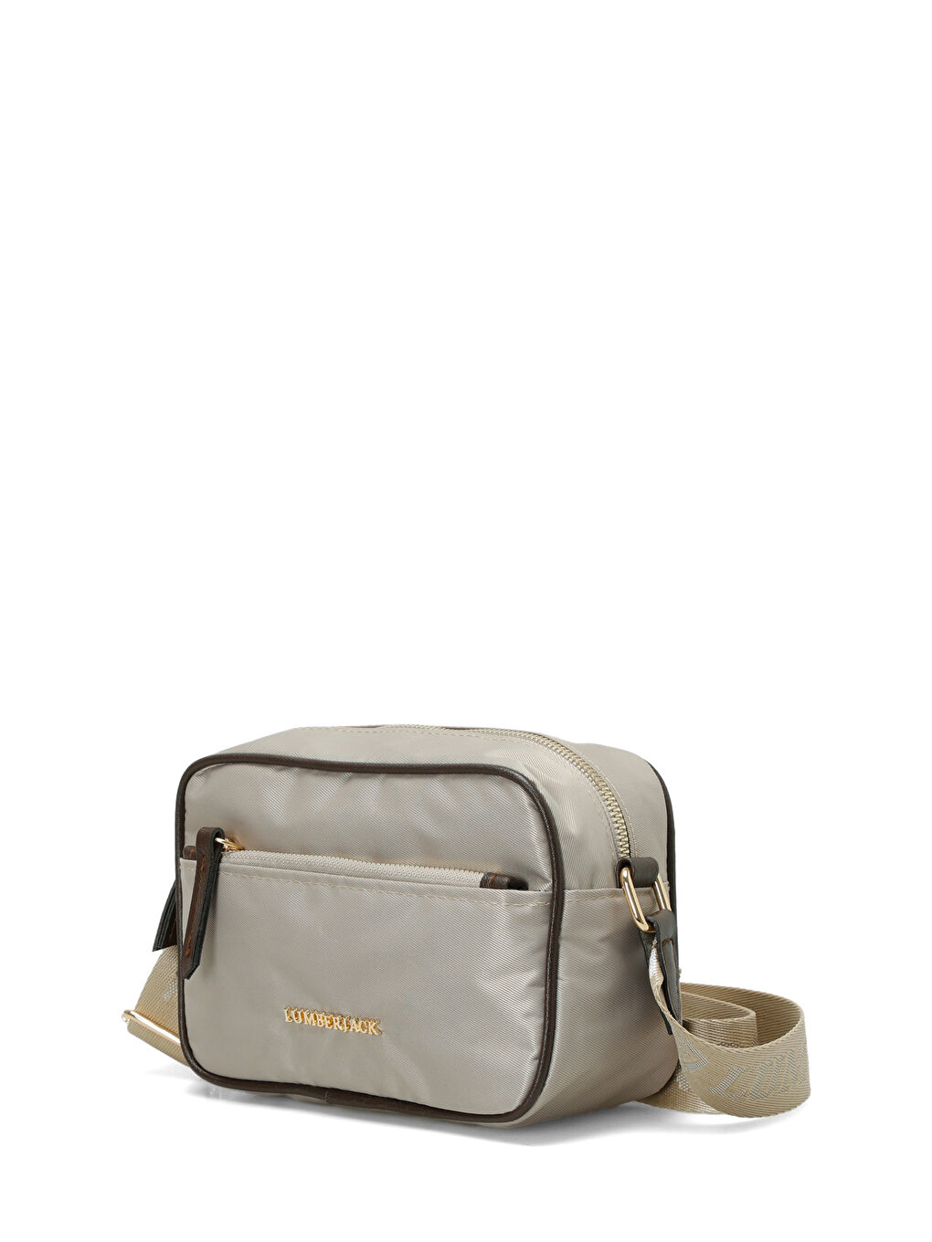 Bej TEX SERI CPRZ 5FX Vizon Kadın Çapraz Çanta-1