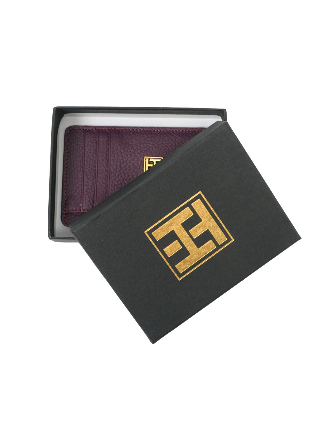 Mor Erkek Cüzdan & Kartlık Th-ws358 Mürdüm-3