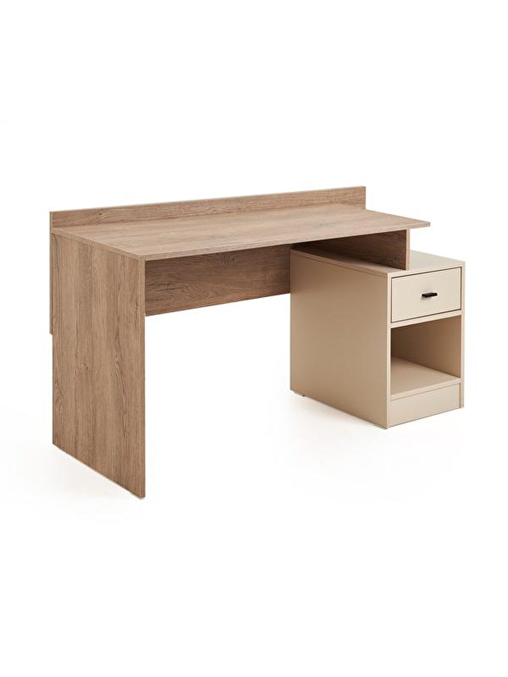 Bej Hero Çalışma Masası -Vizon / Uludağ Meşe-6